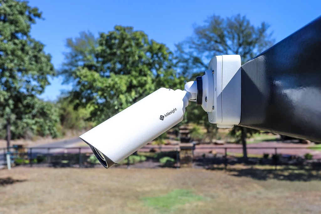 Security camera installation